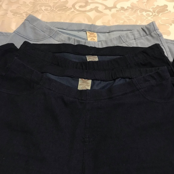 faded glory elastic waist shorts